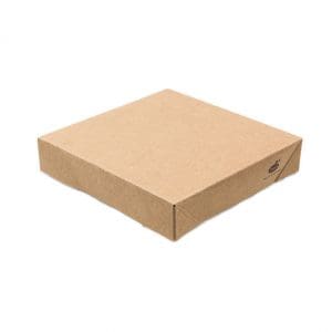 Couvercle carton pour boîte alimentaire à emporter