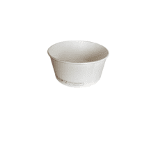 saladier bowl rond en carton blanc
